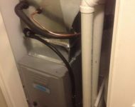 Downflow Furnace Closet Install